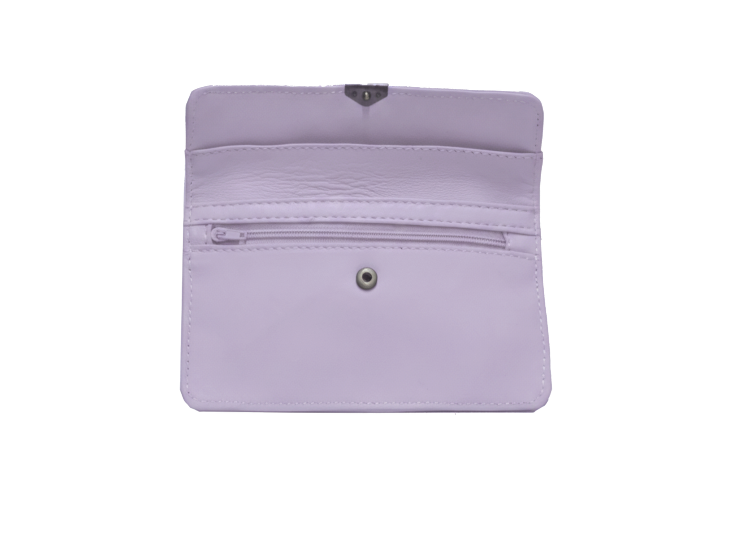 Leder-Geldbörse – Lila