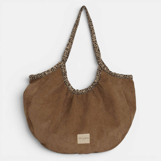 La Mur Line Shopper Toast – Cord Braun/Leo