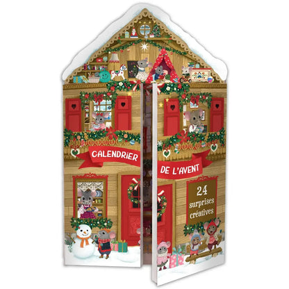 Cartes d’Art Adventskalender – Weihnachten in der Mäusewelt