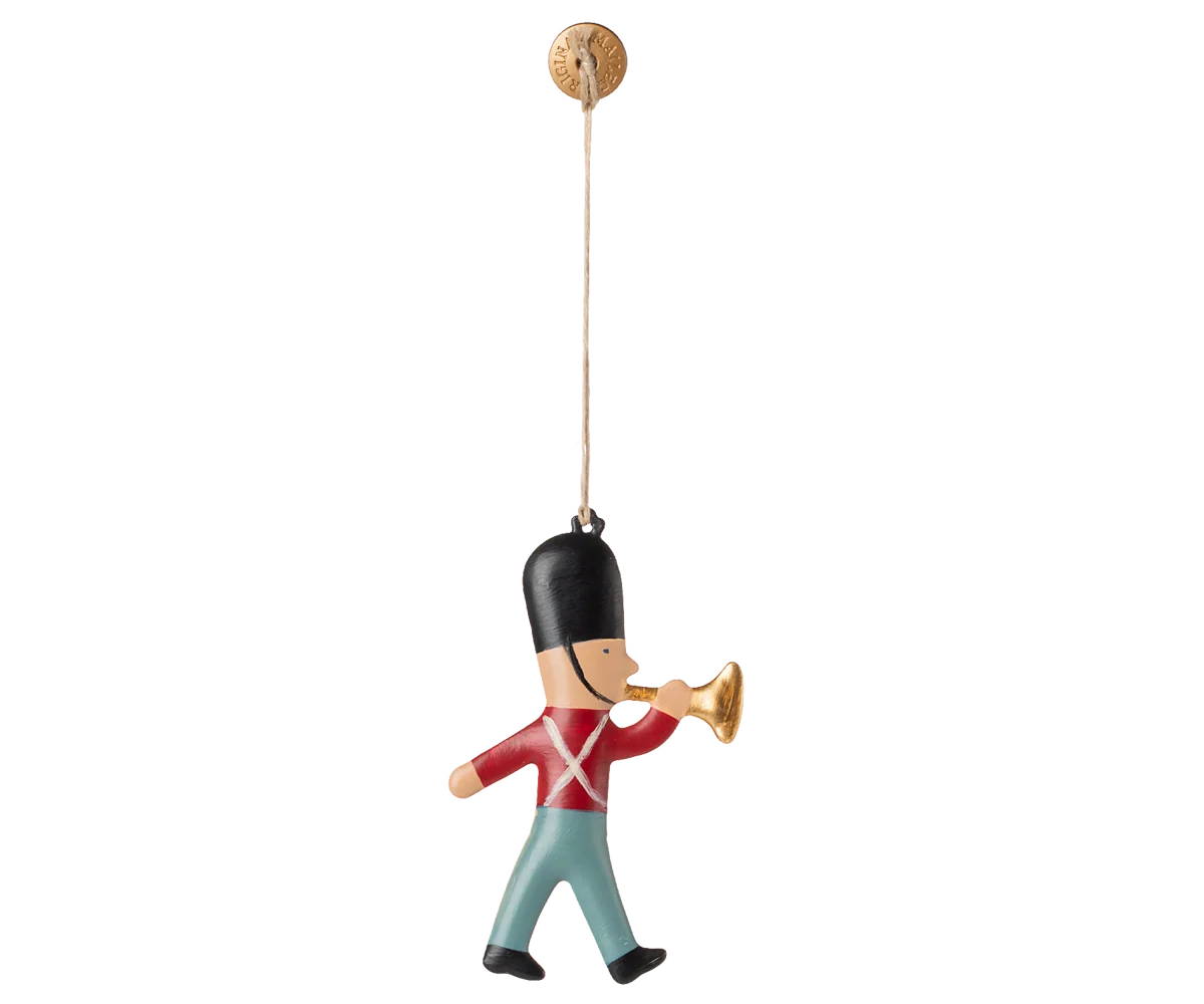 Maileg Weihnachtsornament Guard mit Trompete – Metall