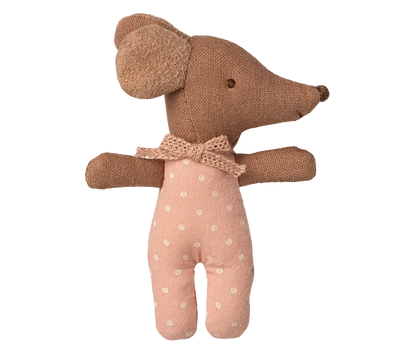 Maileg Schläfrige Babymaus in Streichholzschachtel – Rose