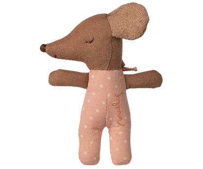 Maileg Schläfrige Babymaus in Streichholzschachtel – Rose