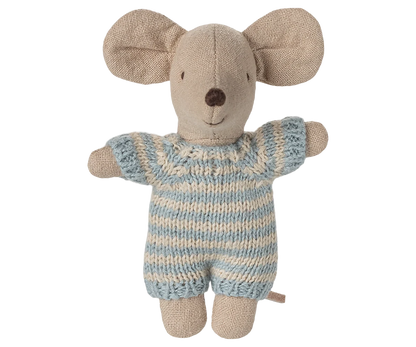 Maileg Babymaus in Tragetasche – Blau