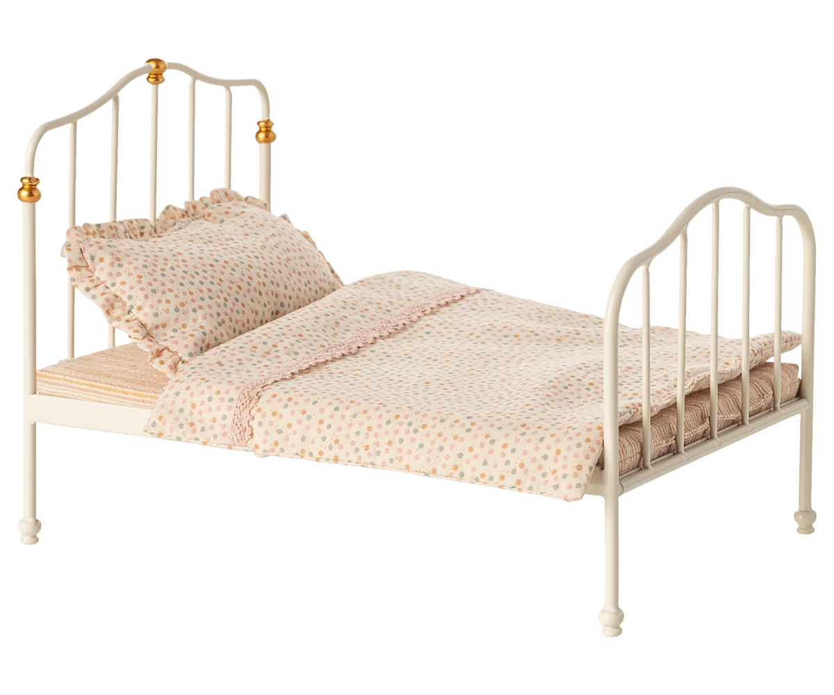 Maileg Vintage Bett für Mäuse – Creme