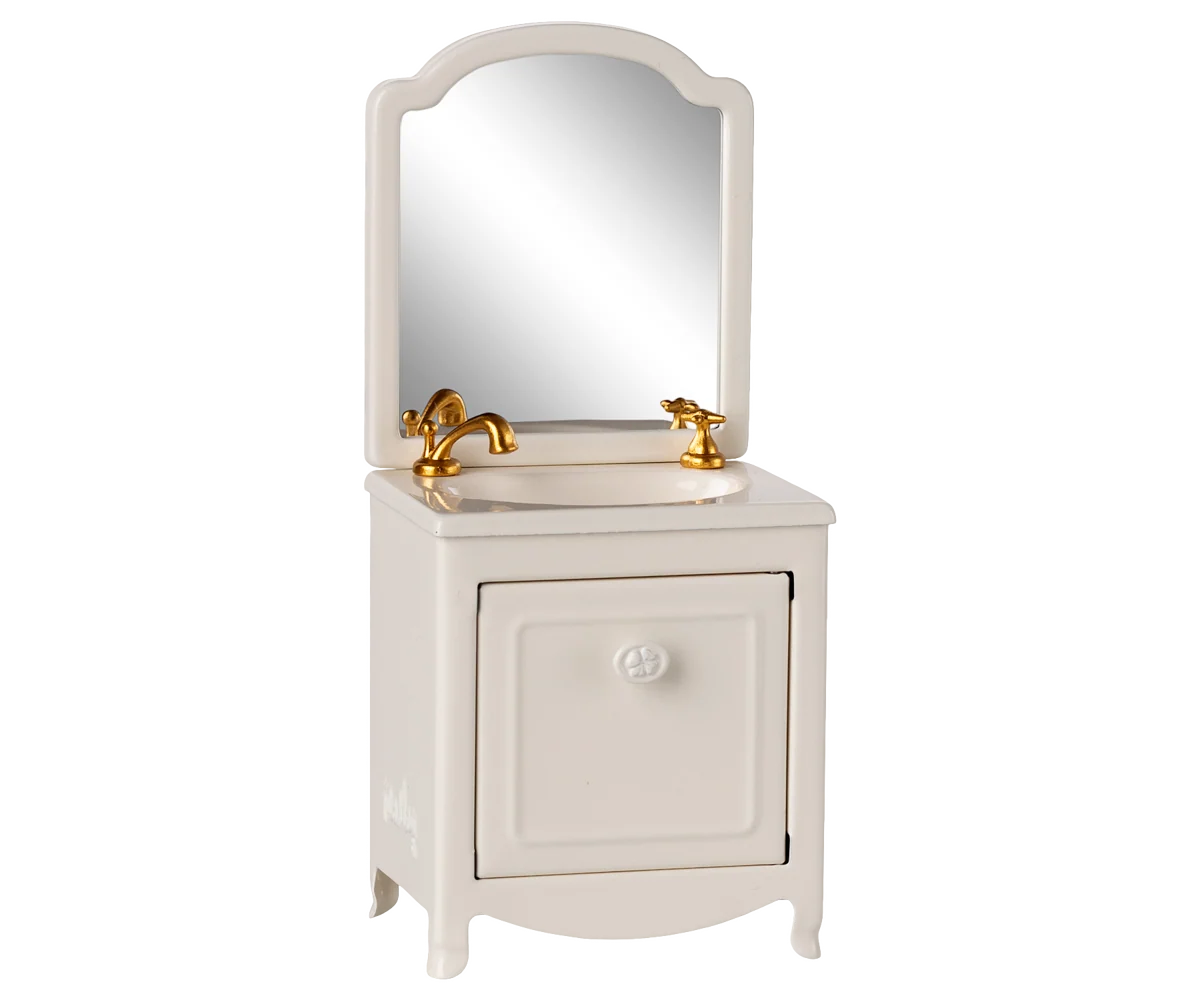 Maileg Waschbeckenkommode für Mäuse – Creme