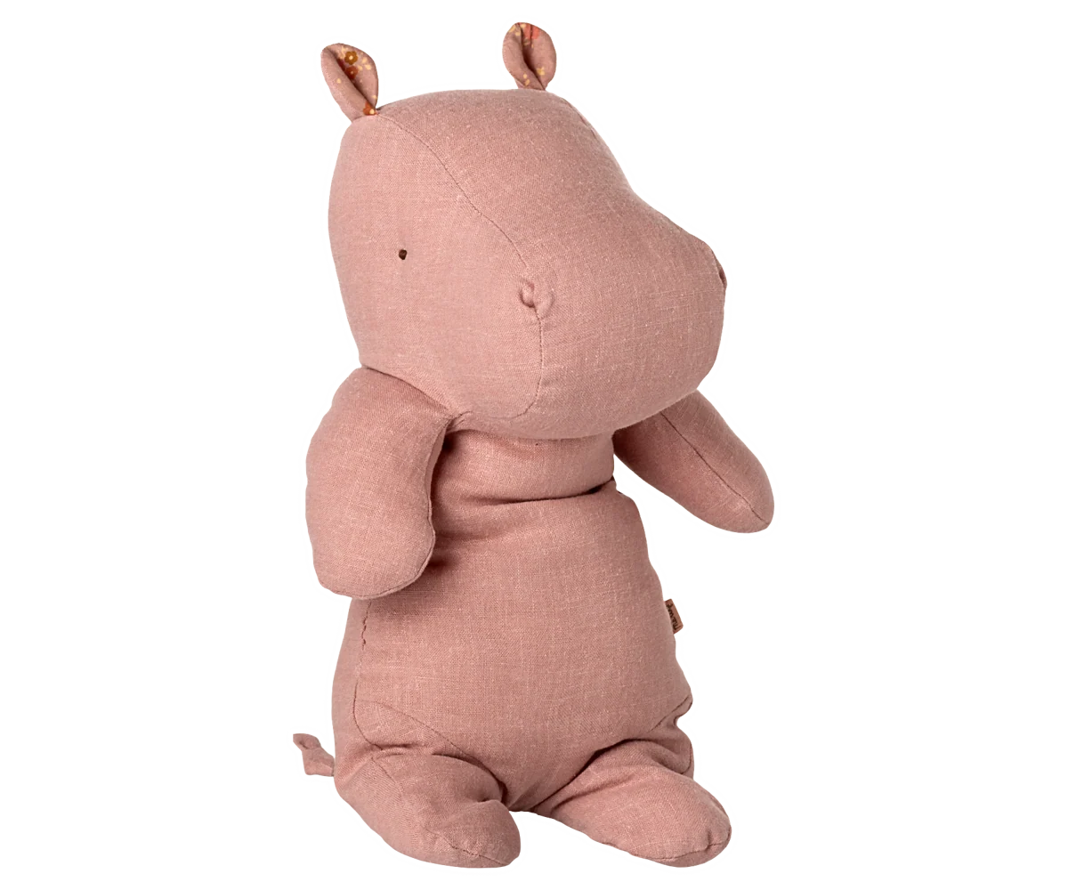 Maileg Safari Friends Nilpferd – Medium, Rosa