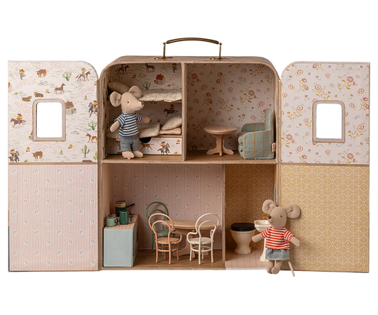 Maileg SuitCasa – Kleine Schwester & Kleiner Bruder Maus
