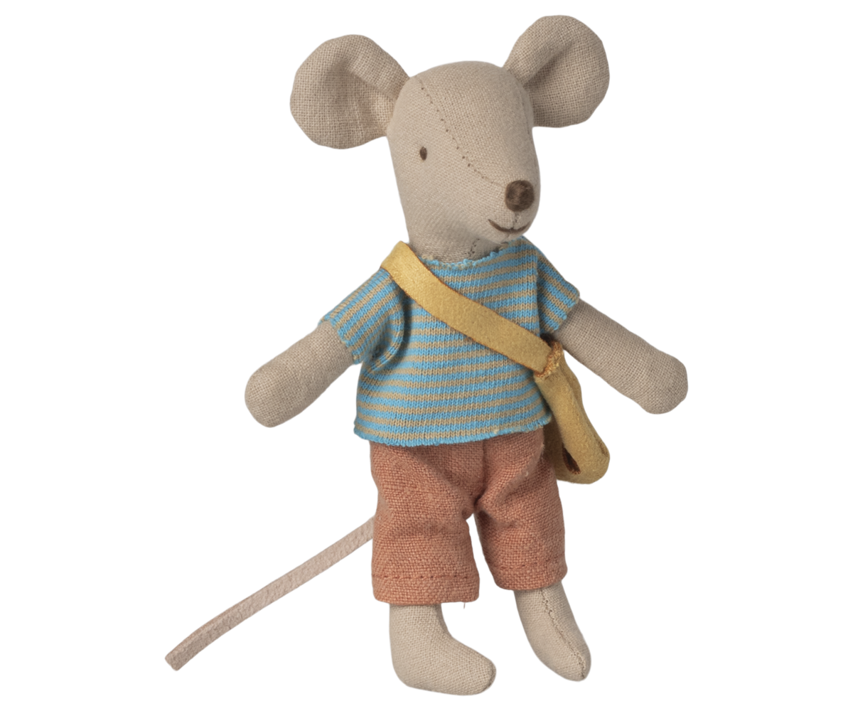 Maileg Kleiner Bruder Maus mit Tasche