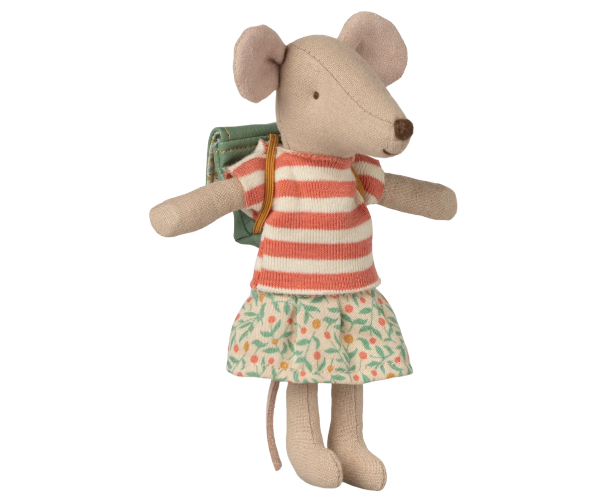 Maileg Kleidung & Tasche – Große Schwester Maus – Grün