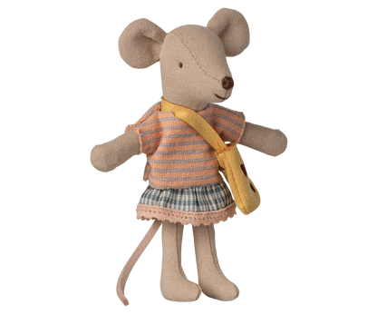 Maileg Kleine Schwester Maus mit Tasche