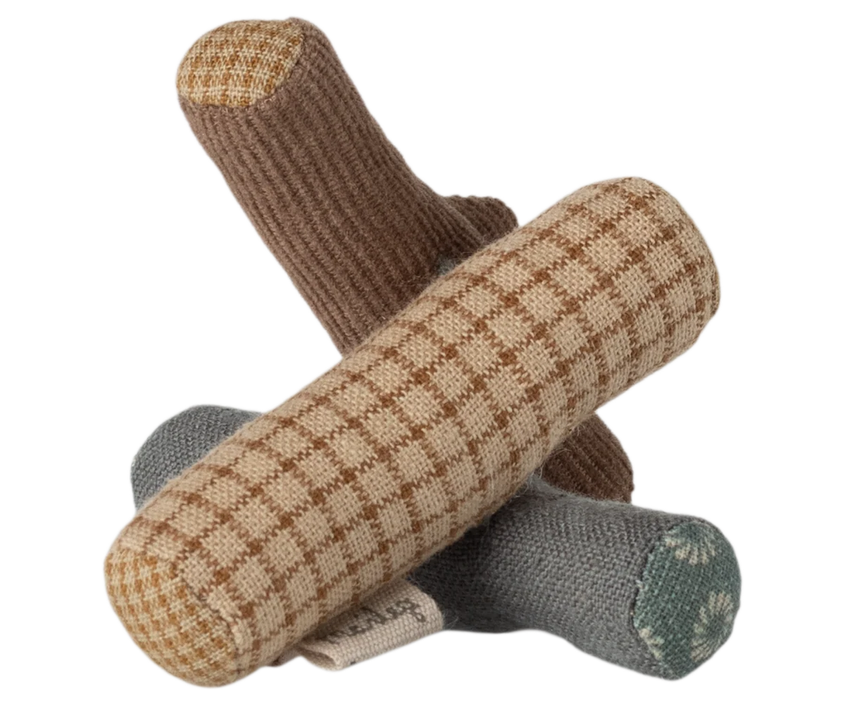 Maileg Lagerfeuer-Set, Maus