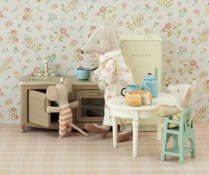 Maileg Vintage Esstisch für Mäuse – Creme
