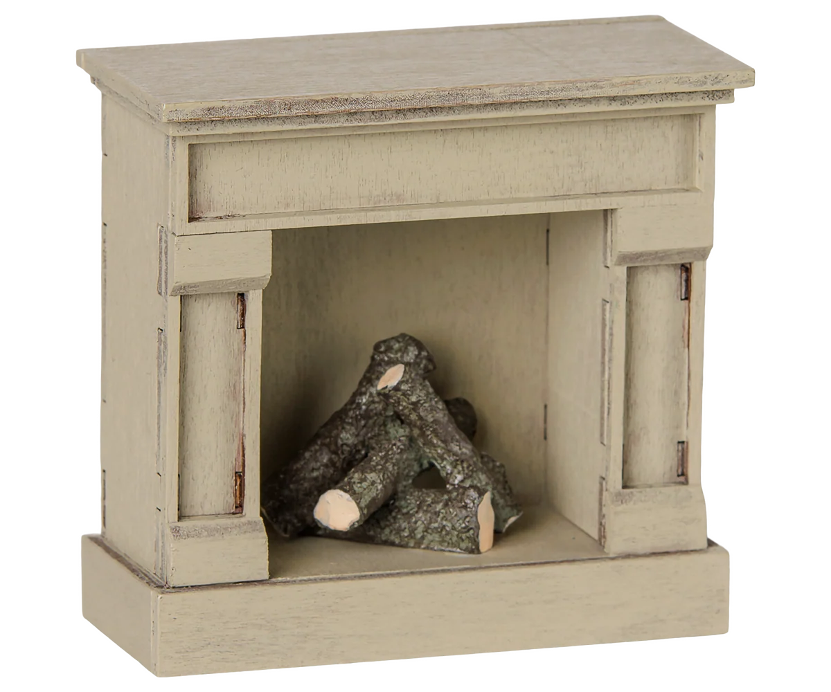 Maileg Kamin für Mäuse – Weiß