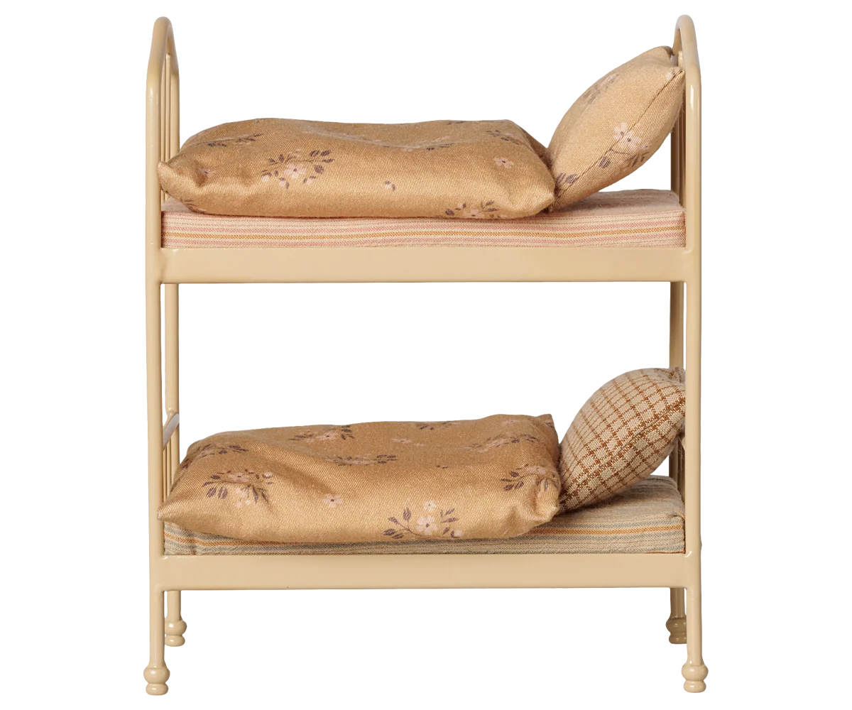 Maileg Etagenbett für Mäuse – Beige