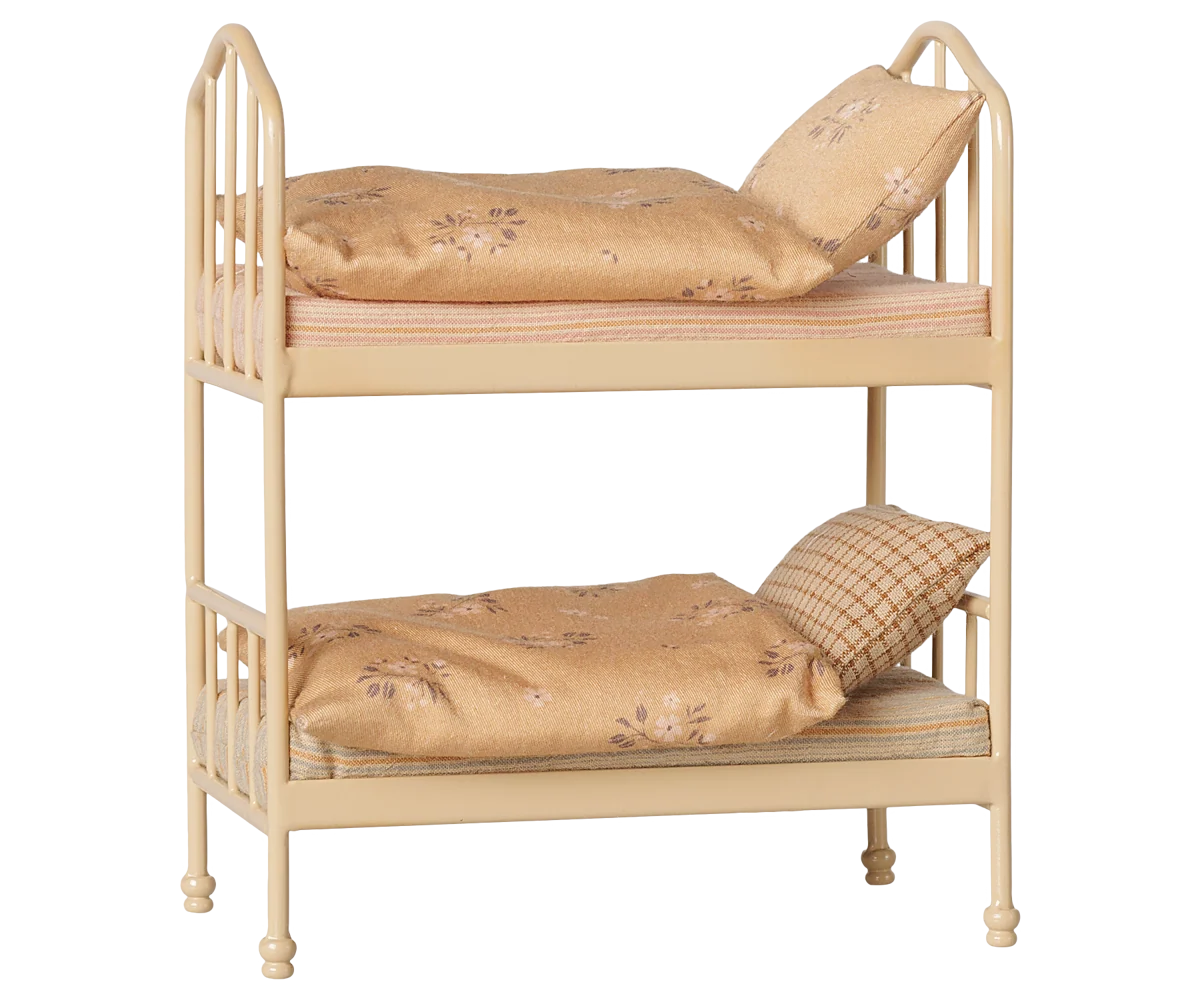 Maileg Etagenbett für Mäuse – Beige