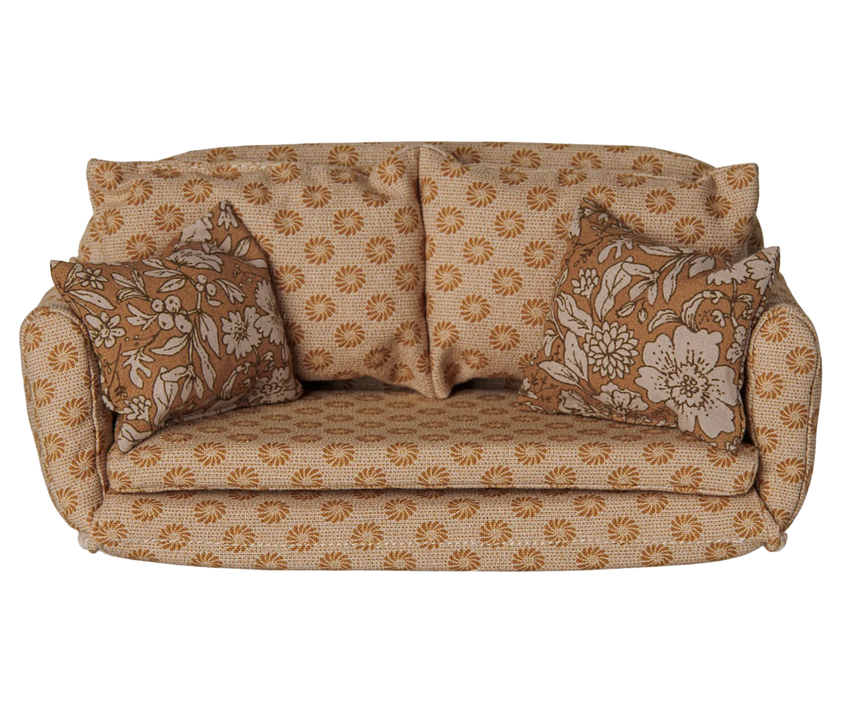 Maileg Schlafsofa für Mäuse – Ocker