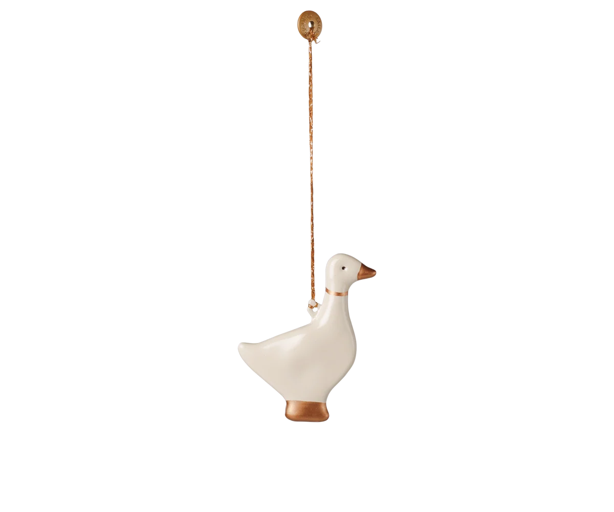 Maileg Metallornament Gans – Gold