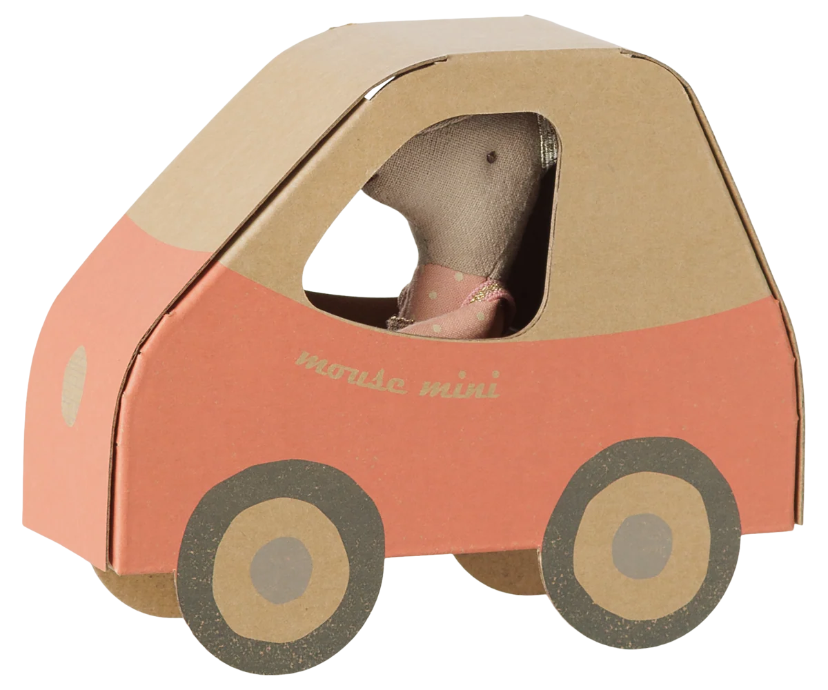 Maileg Fahrerin-Maus – Kleine Schwester