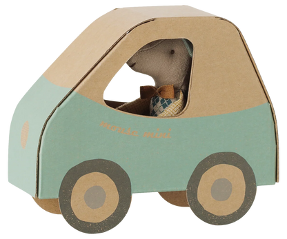 Maileg Fahrer-Maus – Kleiner Bruder