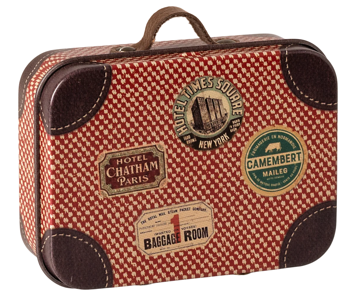 Maileg Mini-Koffer Reisen – Rot