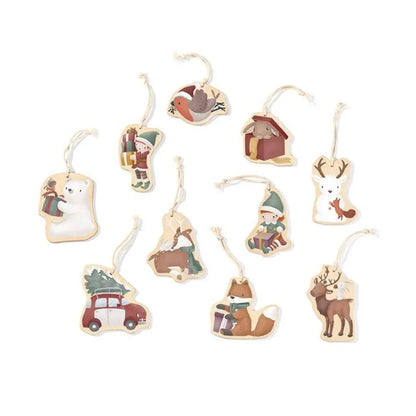 Little Dutch Weihnachtsbaumschmuck aus Holz – Christmas Collection
