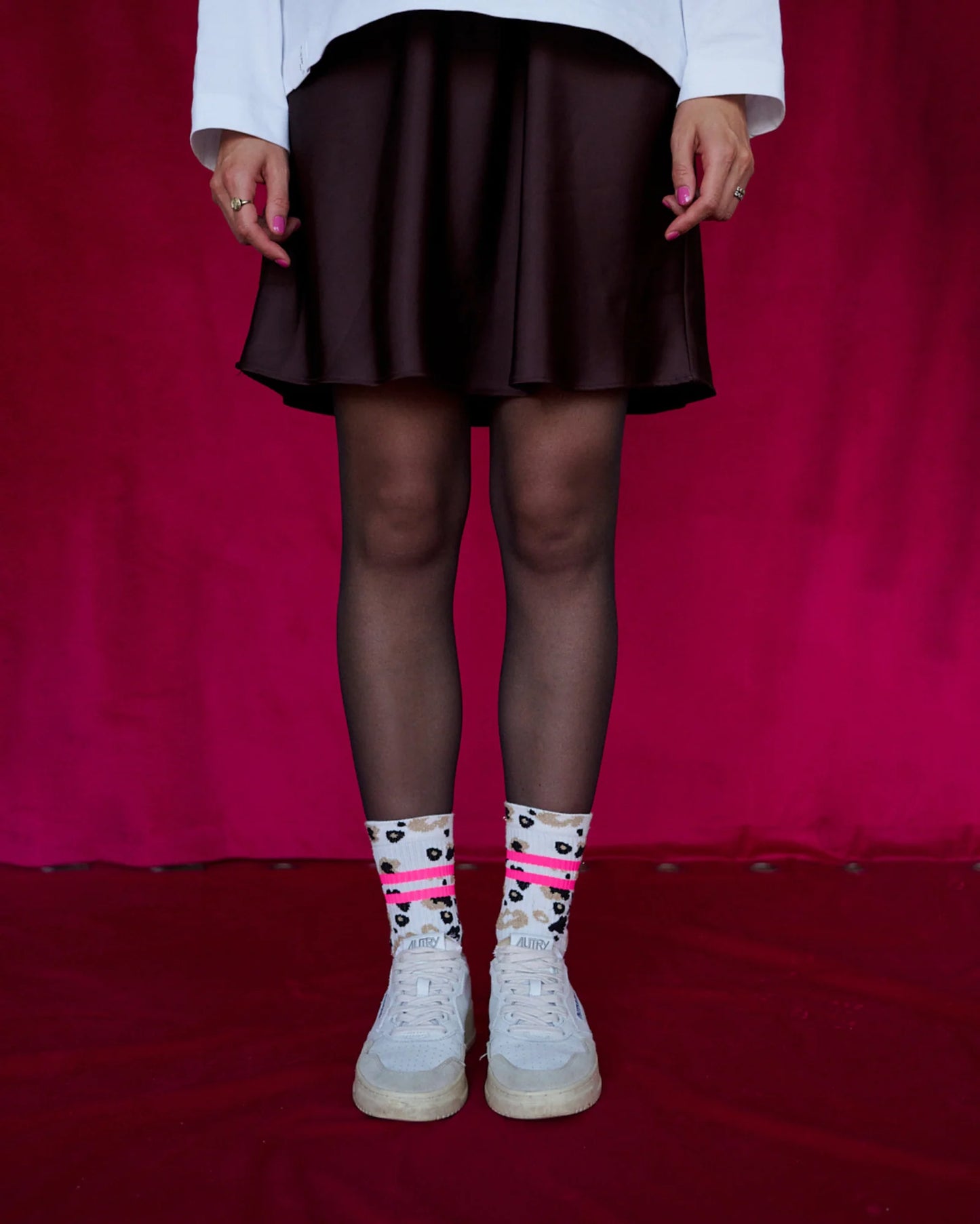 OOLEY Leo Allover – Neon Pink