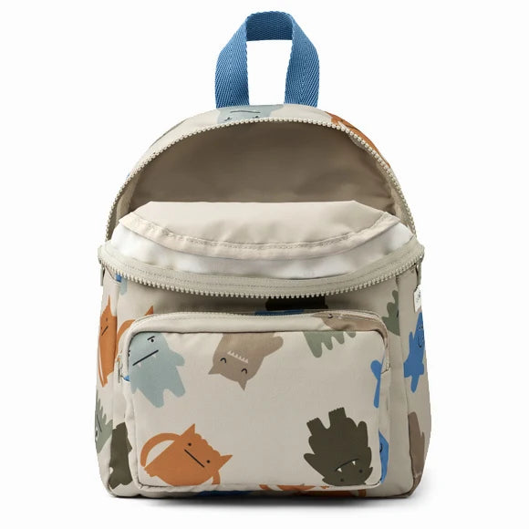 LIEWOOD Allan Kinderrucksack – Monster / Mist