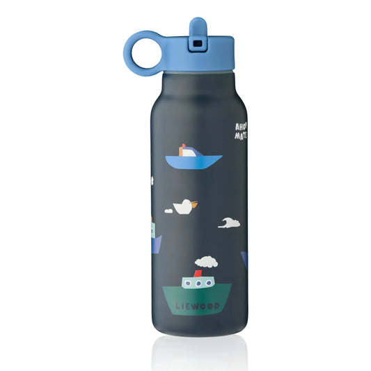 LIEWOOD Falk Trinkflasche 350 ml – Sailing / Classic Navy