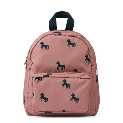 LIEWOOD Allan Kinderrucksack – Horses / Dark Rosetta