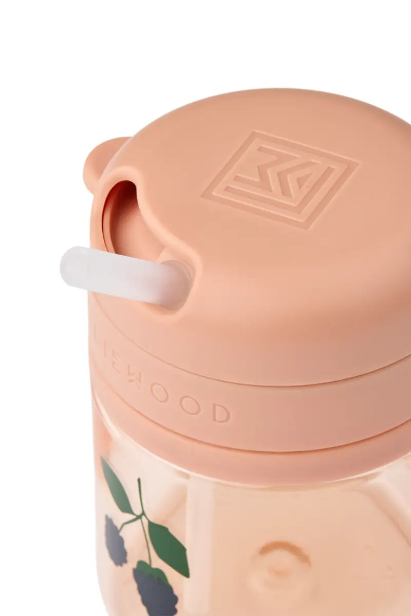 LIEWOOD Pavia Trinkbecher mit Strohhalm – Berry / Pale Tuscany