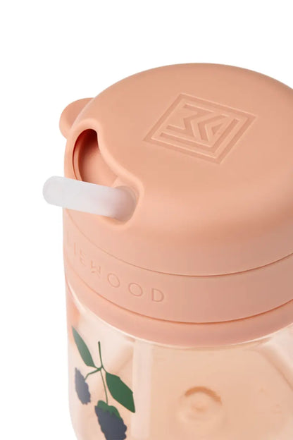 LIEWOOD Pavia Trinkbecher mit Strohhalm – Berry / Pale Tuscany