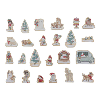 Little Dutch Adventskalender mit Holzfiguren – Christmas Gift Box