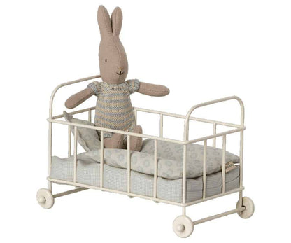 Maileg Miniatur Kinderbett Micro – Blau