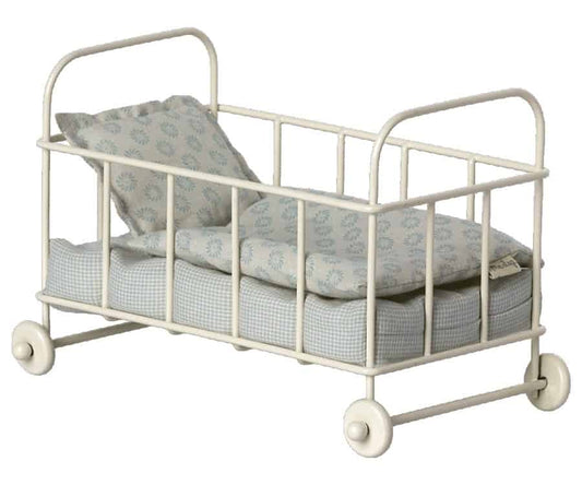 Maileg Miniatur Kinderbett Micro – Blau