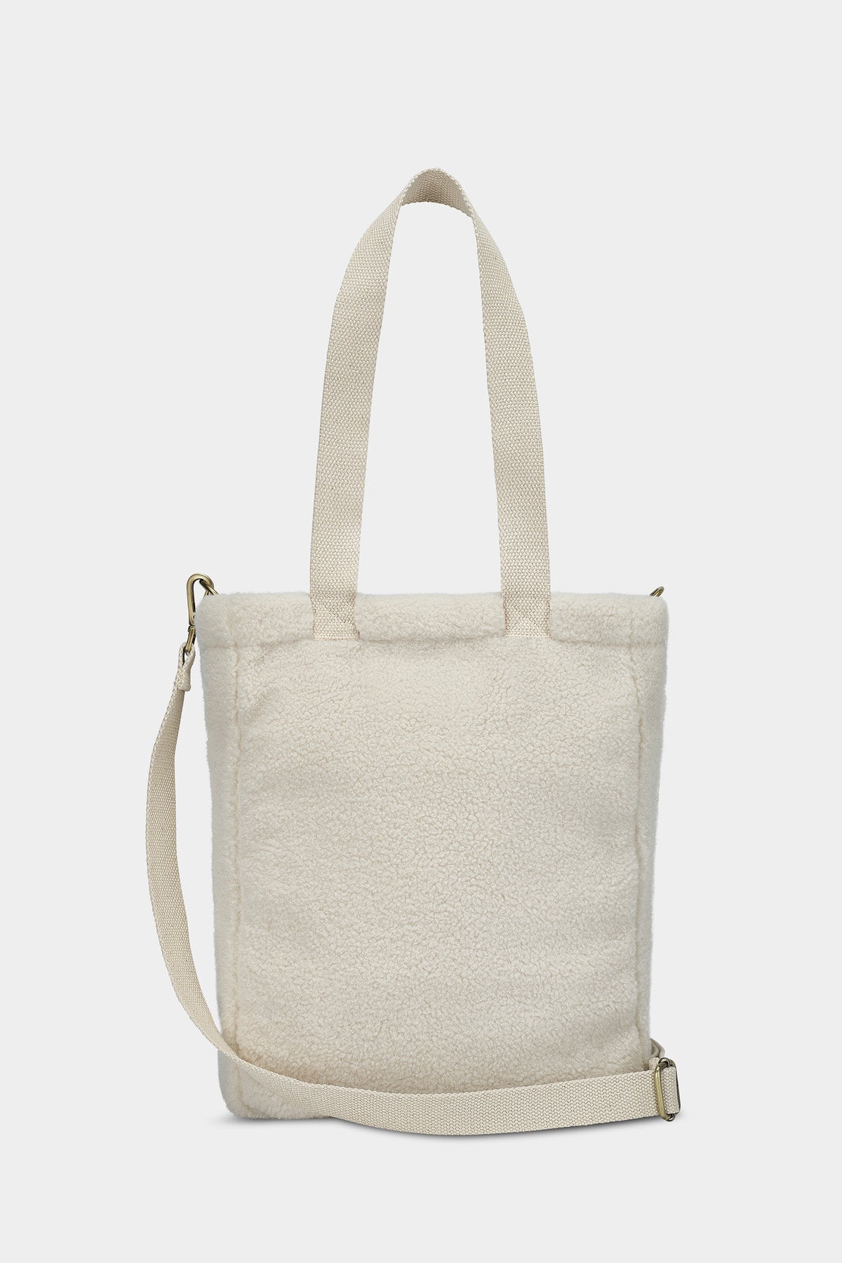 Hindbag Shopper Paul Teddy – Arktisweiß