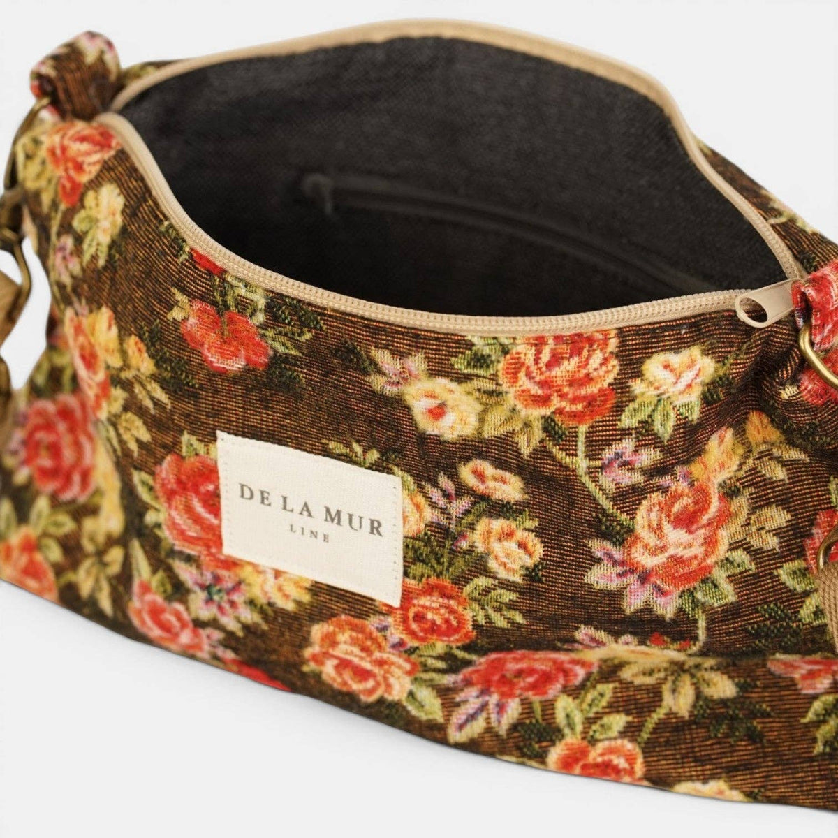 De La Mur Line Clutch PEPI – Blumenmuster
