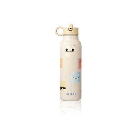 LIEWOOD Falk Trinkflasche 500 ml – Smiley / Sandy
