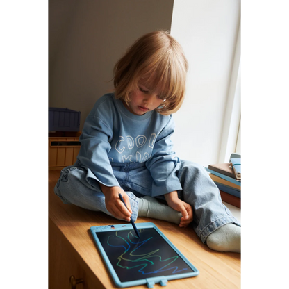 LIEWOOD Zora LCD-Zeichentafel – Tiger / Beach Blue