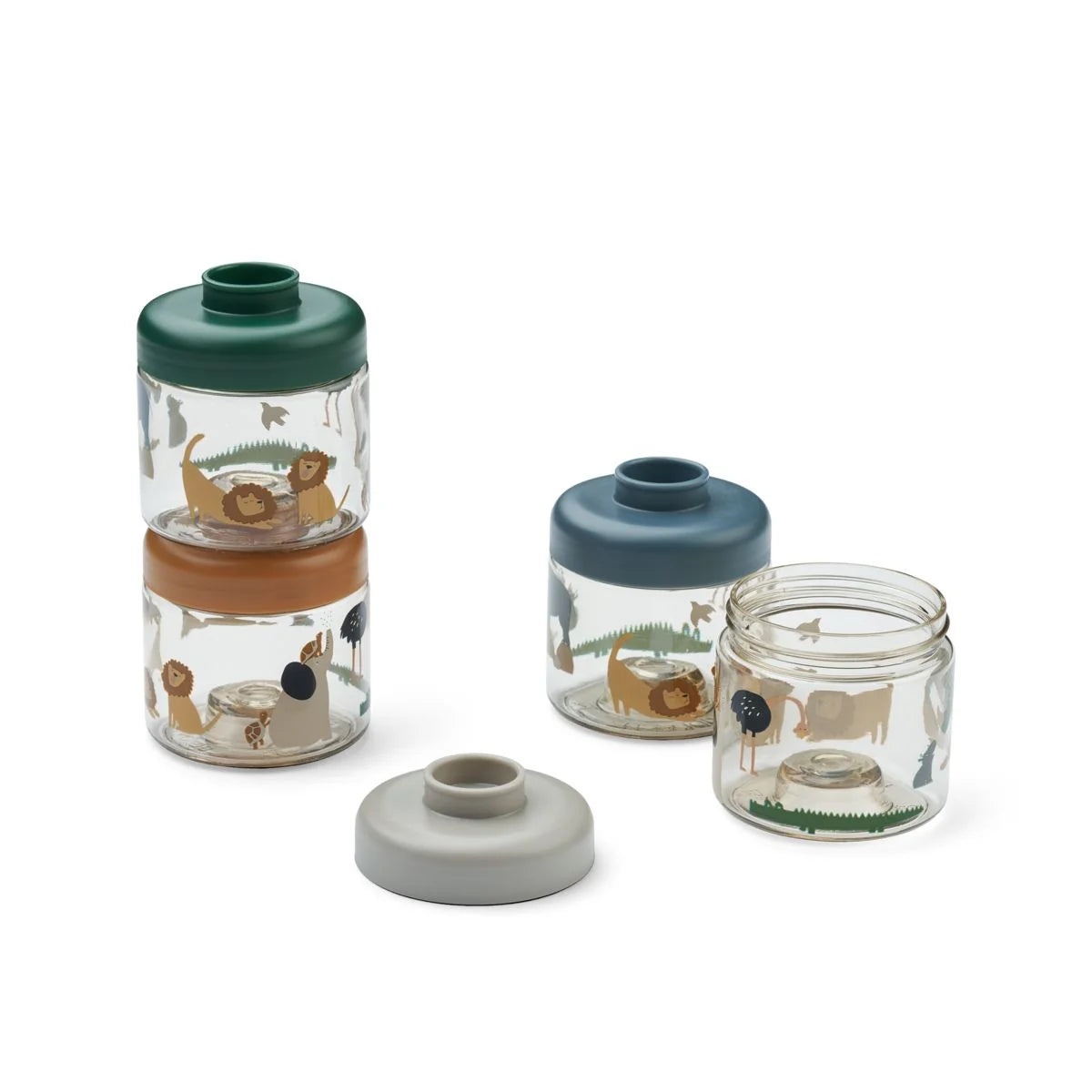 LIEWOOD Dominique Snackboxen – 4er-Set