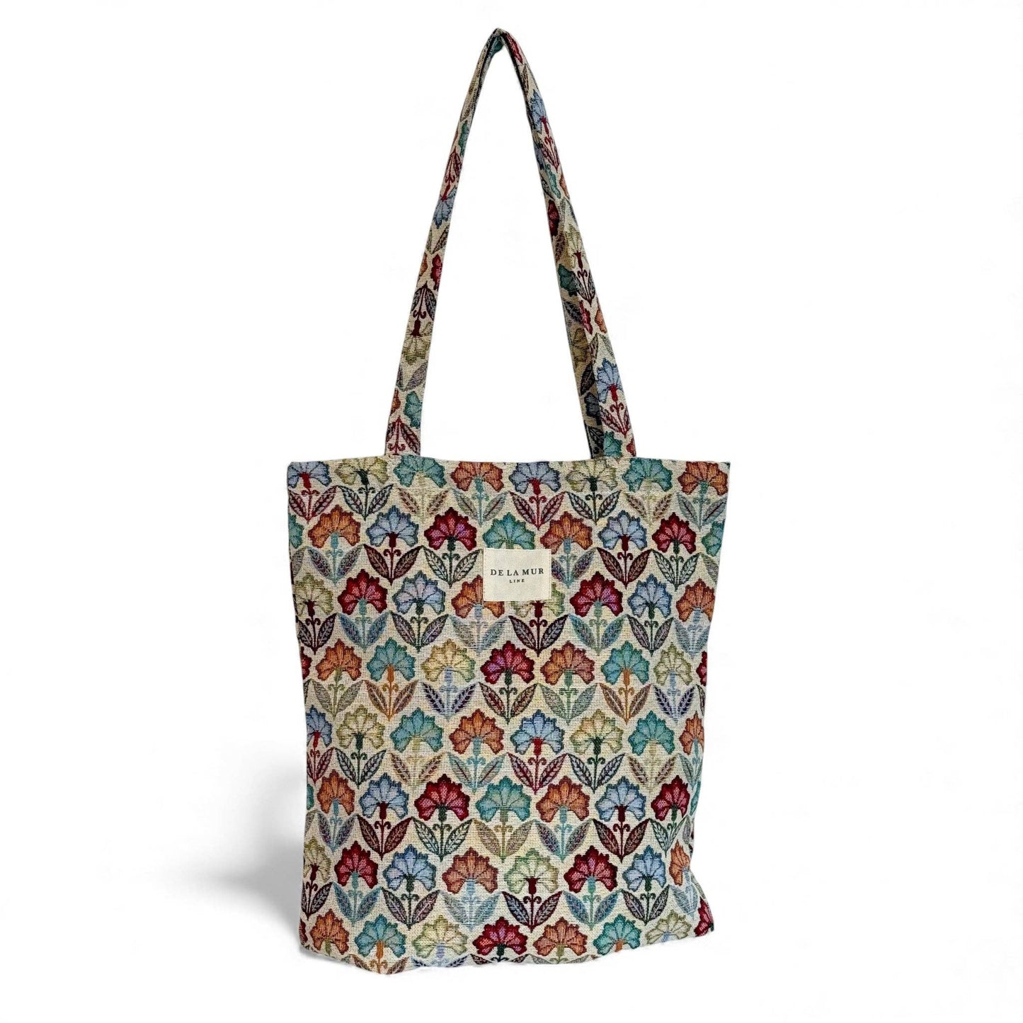 De La Mur Line Tote Bag FLORA – Blumenmuster
