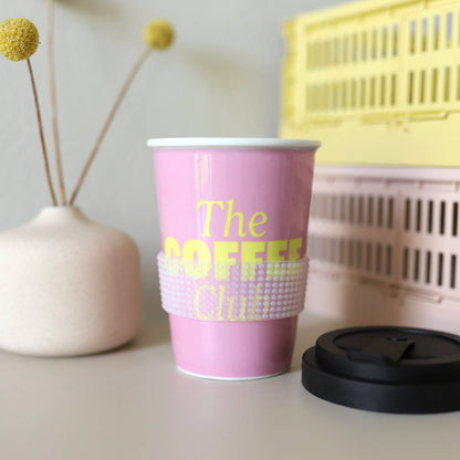 Coffee-to-go-Becher The Coffee Club – Rosa