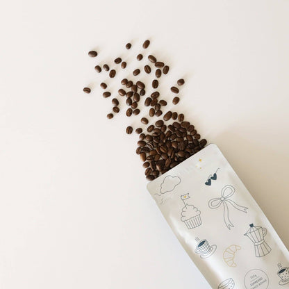 Bundle Tasse & Kaffee „La vie“ – Ganze Bohne, 250 g