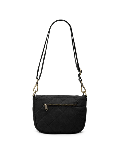 Hindbag Margault – Gesteppte Handtasche in Schwarz