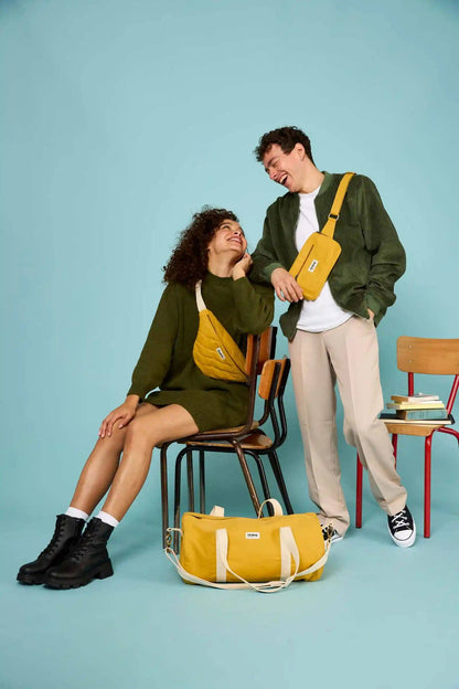 Hindbag Olivia Gürteltasche gesteppt – Safran