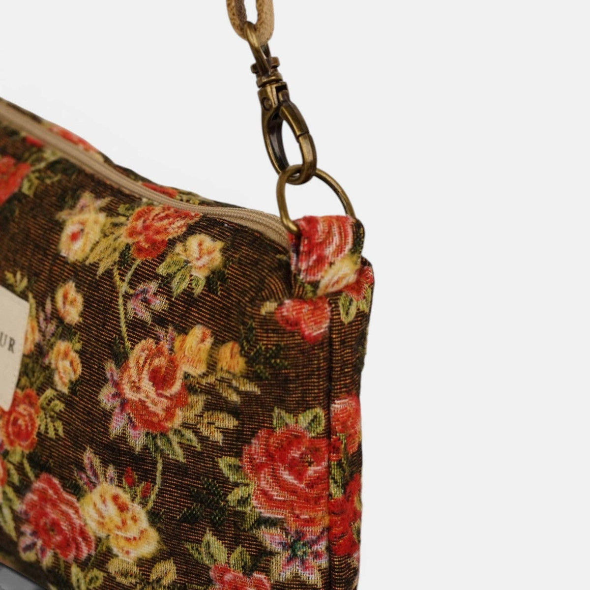 De La Mur Line Clutch PEPI – Blumenmuster