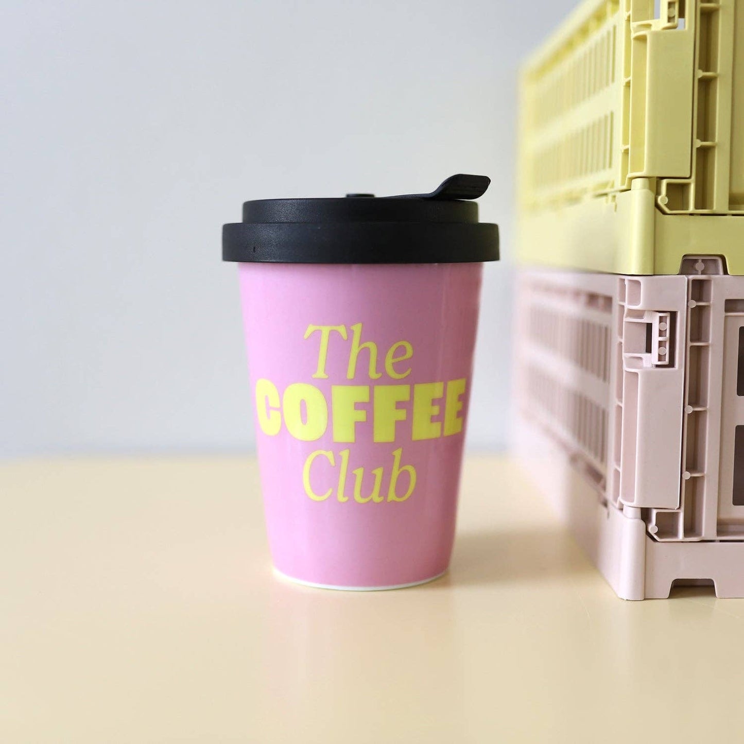 Coffee-to-go-Becher The Coffee Club – Rosa