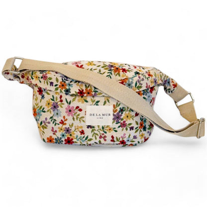 La Mur Line Gürteltasche Blum – Blumen Beige