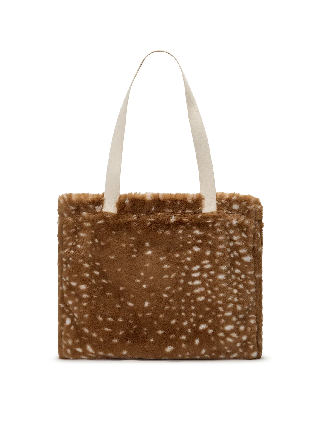 Hindbag Shopper Claude Kunstfell – Rehkitz