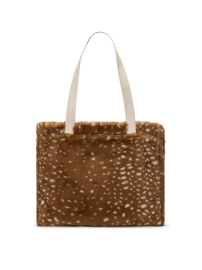 Hindbag Shopper Claude Kunstfell – Rehkitz