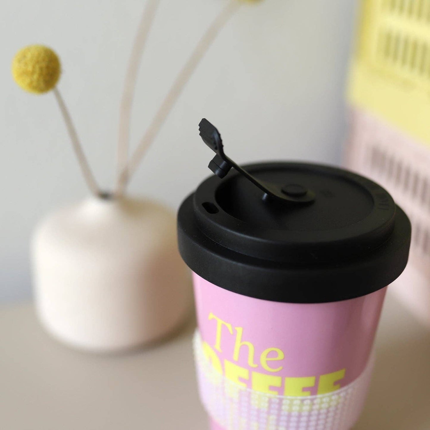 Coffee-to-go-Becher The Coffee Club – Rosa